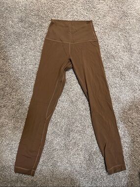 Brown Lululemon Align Leggings